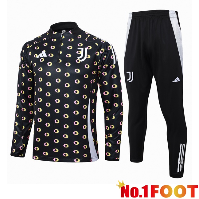 Juventus kit Training Tracksuit Black 2024/2025