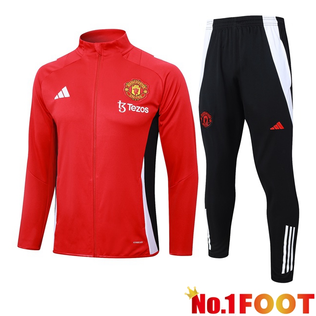 Manchester United kit Training Jacket Suit Red 2024/2025