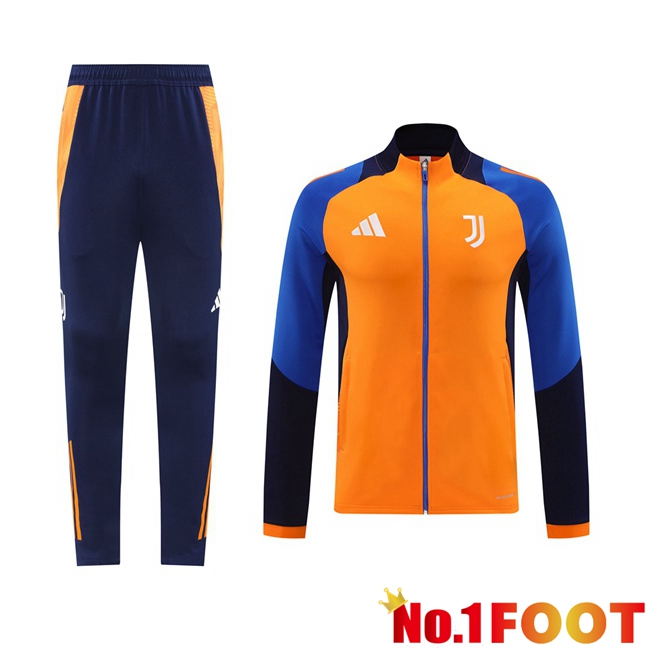 Juventus kit Training Jacket Suit Orange 2024/2025