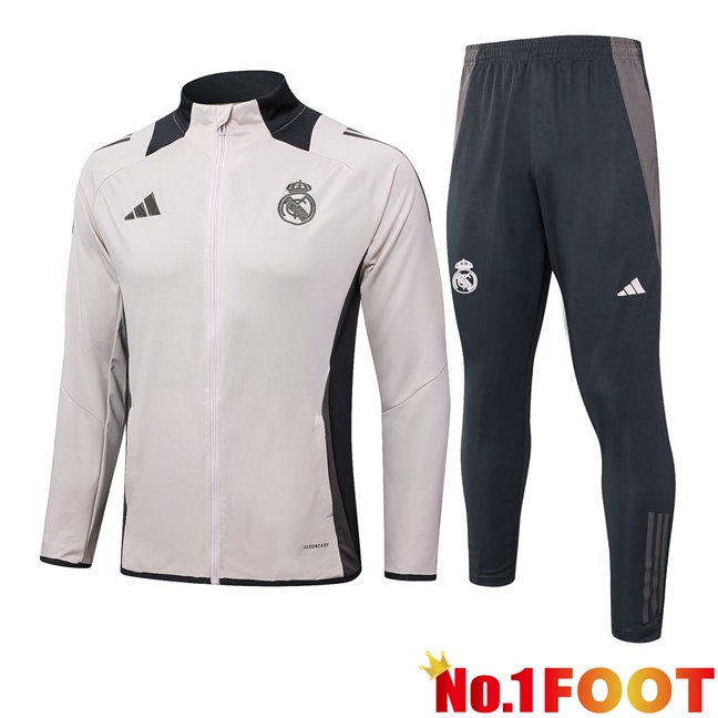 Real Madrid kit Training Jacket Suit Grey 2024/2025