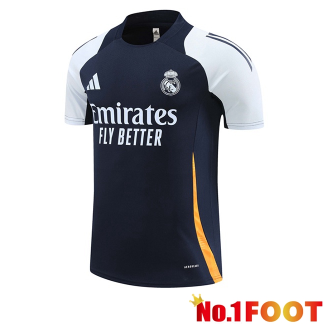 Real Madrid Training T Shirt Blue Royal 2024/2025