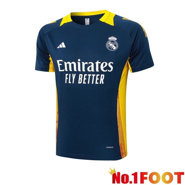 Real Madrid Training T Shirt Blue Royal 2024/2025