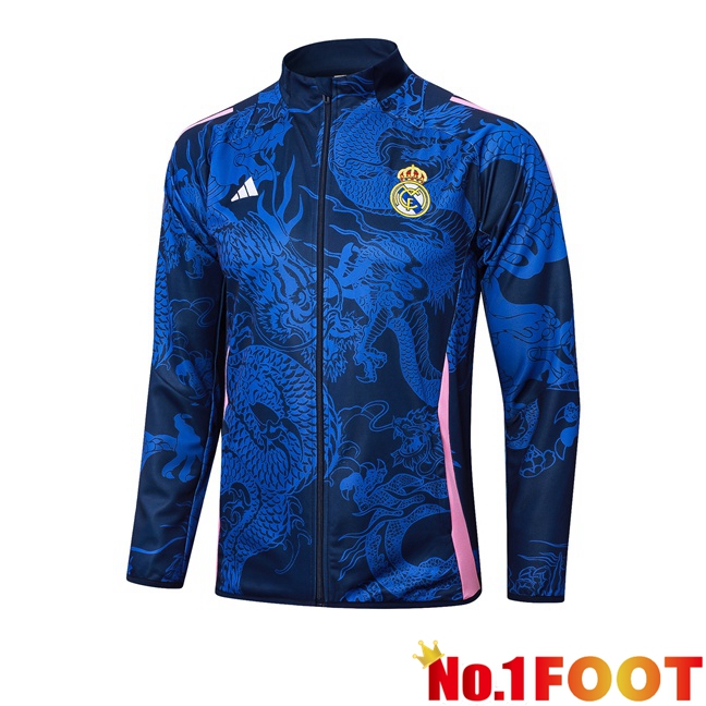 Real Madrid Training Jacket Blue Royal 2024/2025