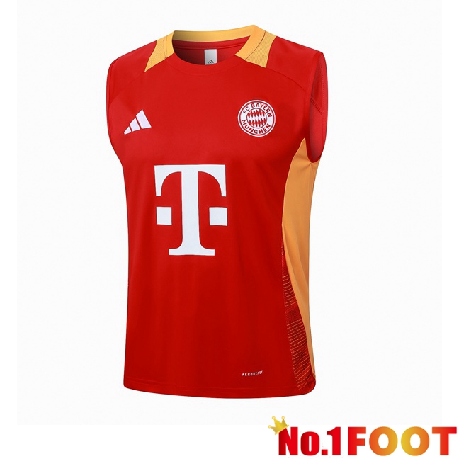 Bayern Munich Gilet Soccer Red 2024/2025