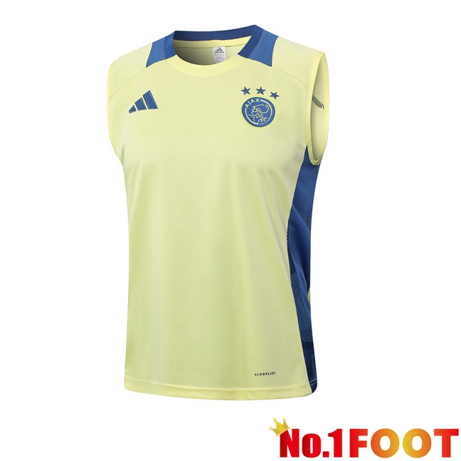 AFC Ajax Gilet Soccer Yellow 2024/2025