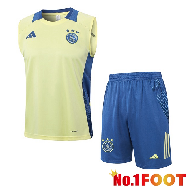 AFC Ajax Gilet Soccer + Shorts Yellow 2024/2025