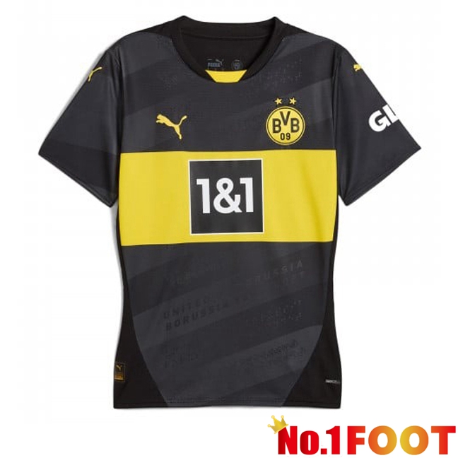 Dortmund Women Away New Soccer Jersey 2024/2025 - Click Image to Close