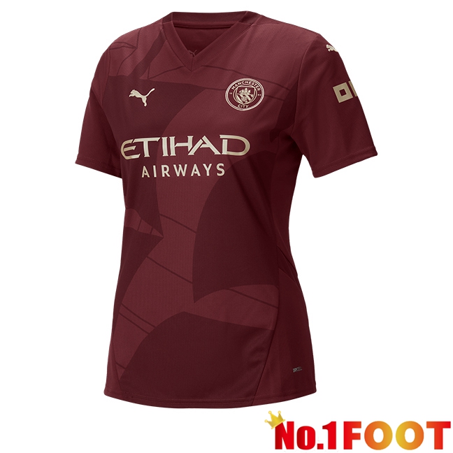 Manchester City Women Third New Soccer Jersey 2024/2025