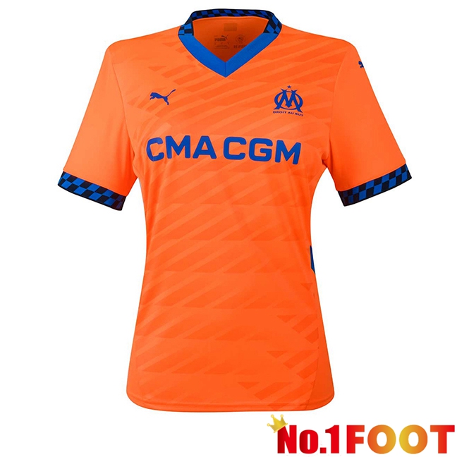 Marseille OM Women Third New Soccer Jersey 2024/2025