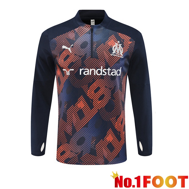 Marseille OM Training Sweatshirt Blue Royal 2024/2025