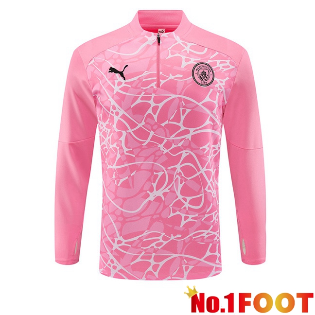 Manchester City Training Sweatshirt Pink 2024/2025