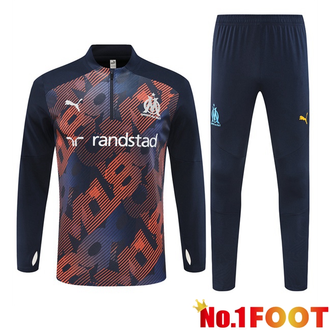 Marseille OM kit Training Tracksuit Blue Royal 2024/2025