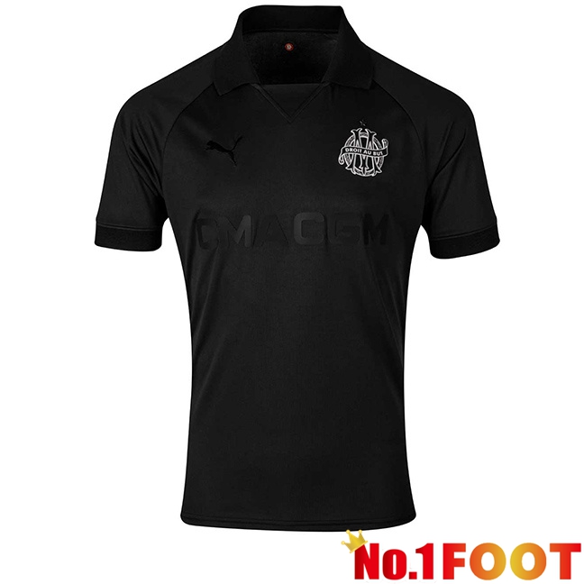 Marseille OM Soccer Jersey 125th Anniversary Edition Black 2024/2025