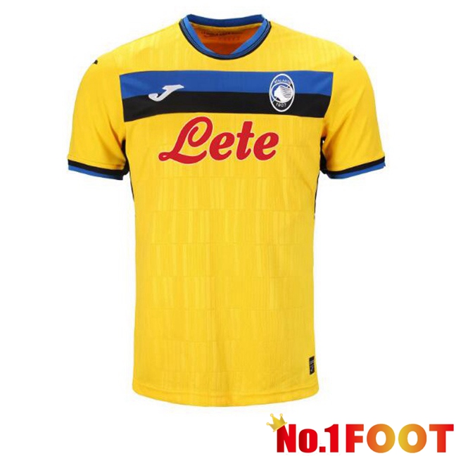 Atalanta Third Soccer Jersey Yellow 2024/2025 - Click Image to Close