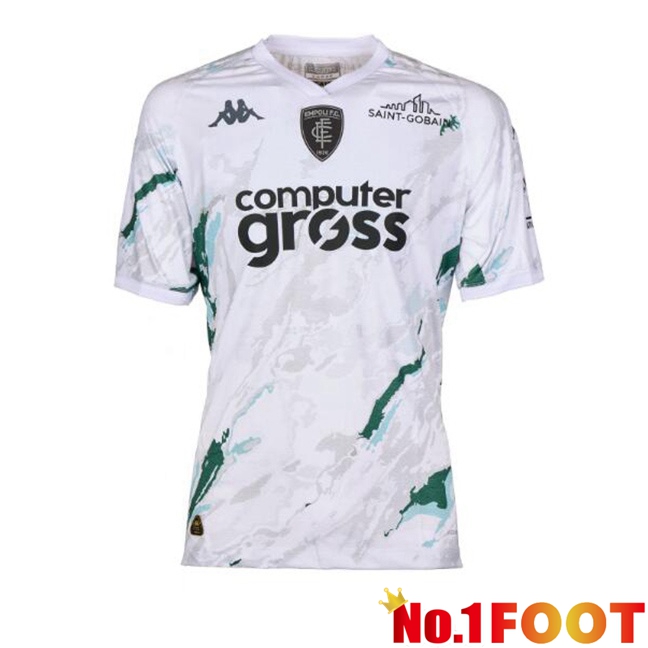 Empoli FC Away Soccer Jersey White 2024/2025 - Click Image to Close