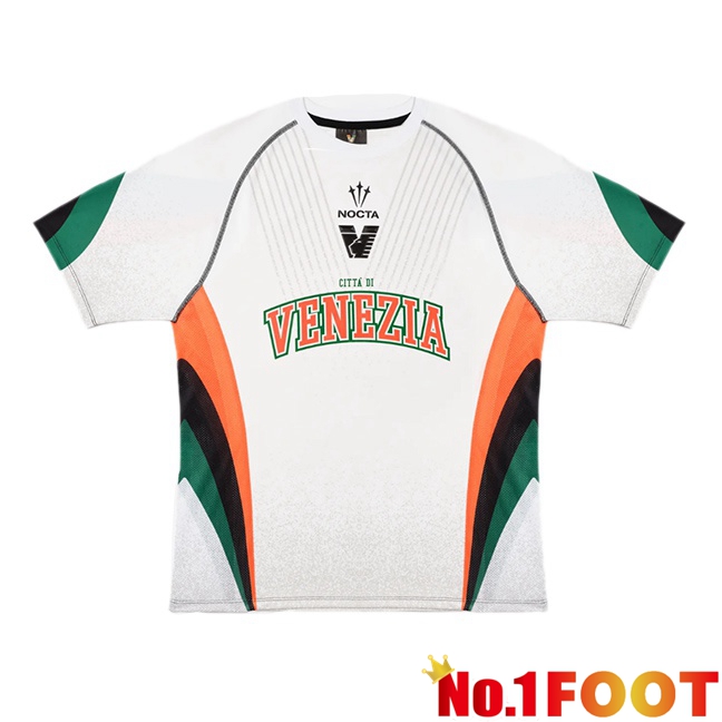 Venise FC Away Soccer Jersey White 2024/2025 - Click Image to Close