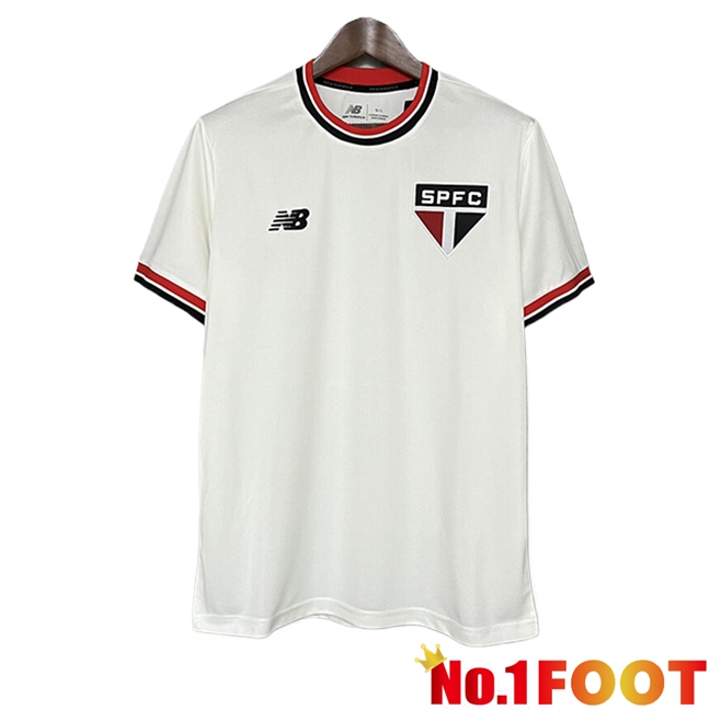 Sao Paulo FC Soccer Jersey Special Edition White 2024/2025