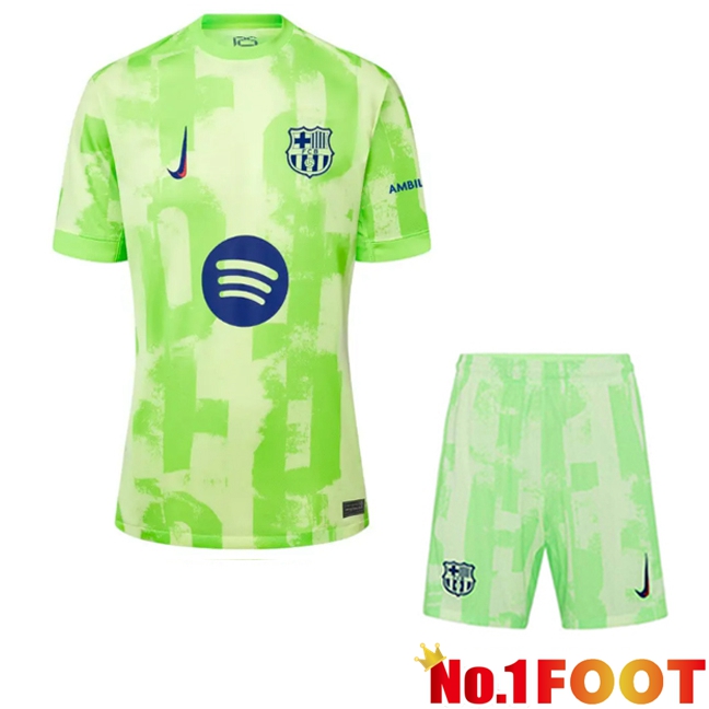 Barcelona Kids Third New Soccer Jersey 2024/2025