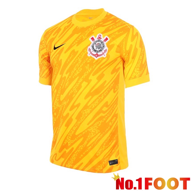 Corinthians Goalkeeper Soccer Jersey Yellow 2024/2025