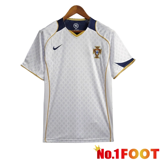 Portugal Retro Away Soccer Jersey 2004