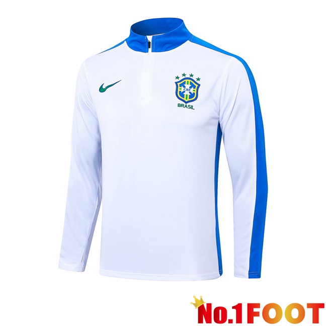 Brazil Training Sweatshirt White 2024/2025