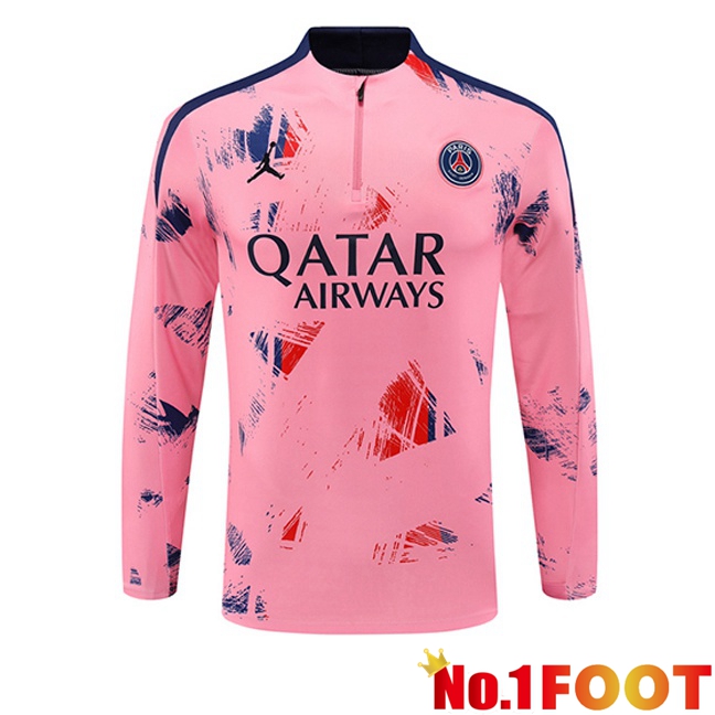 Paris PSG Training Sweatshirt Pink 2024/2025