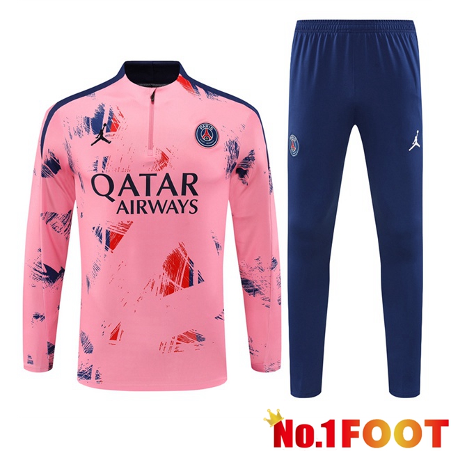 Paris PSG kit Training Tracksuit Pink 2024/2025