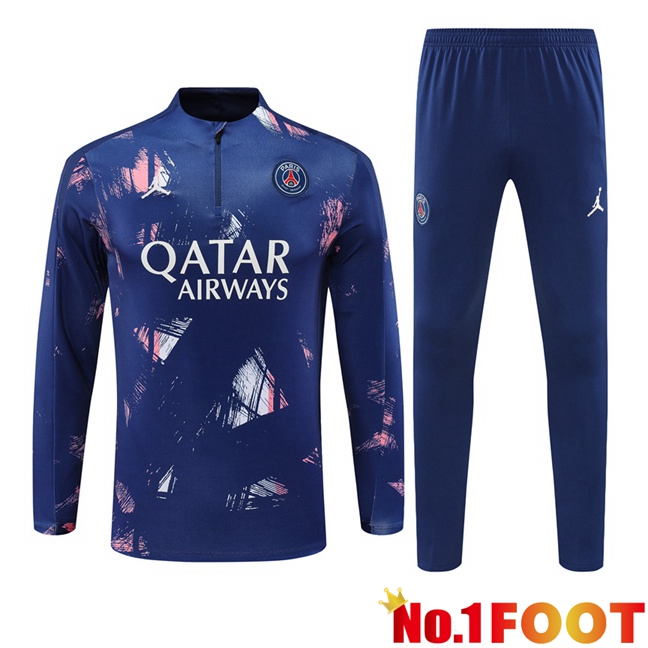 Paris PSG kit Training Tracksuit Blue Royal 2024/2025