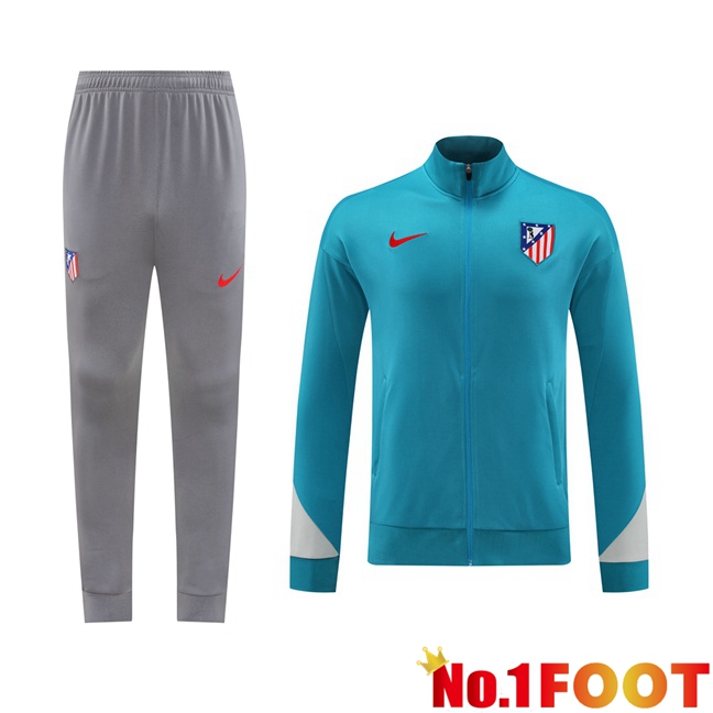 Atletico Madrid kit Training Jacket Suit Blue 2024/2025