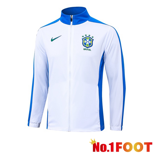 Brazil Training Jacket White 2024/2025