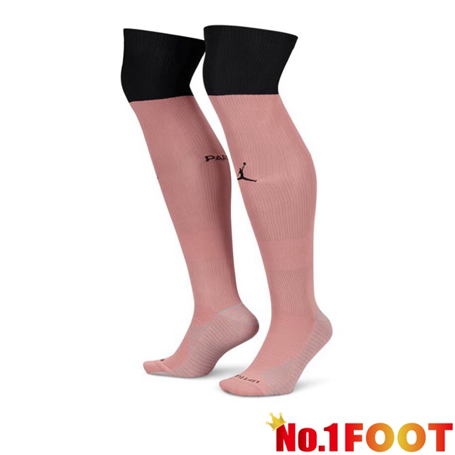 Paris PSG Third Soccer Socks Pink 2024/2025