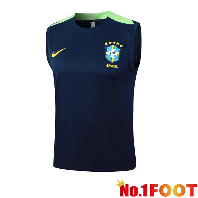 Brazil Gilet Soccer Blue Royal 2024/2025