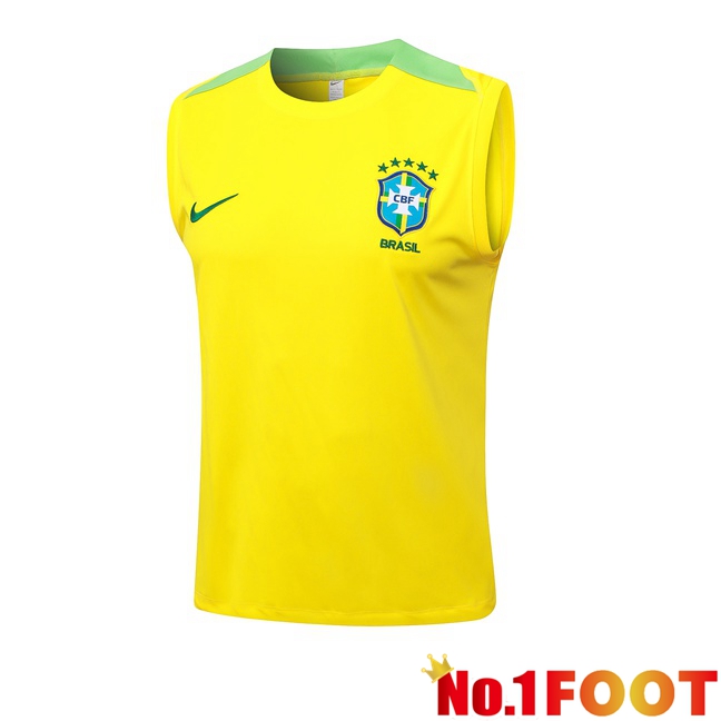 Brazil Gilet Soccer Yellow 2024/2025