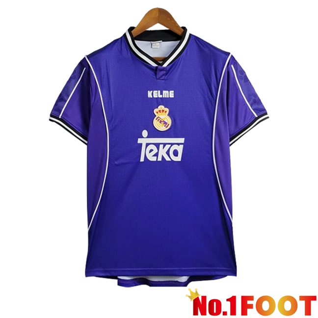 Real Madrid Retro Away Soccer Jersey 1997/1998