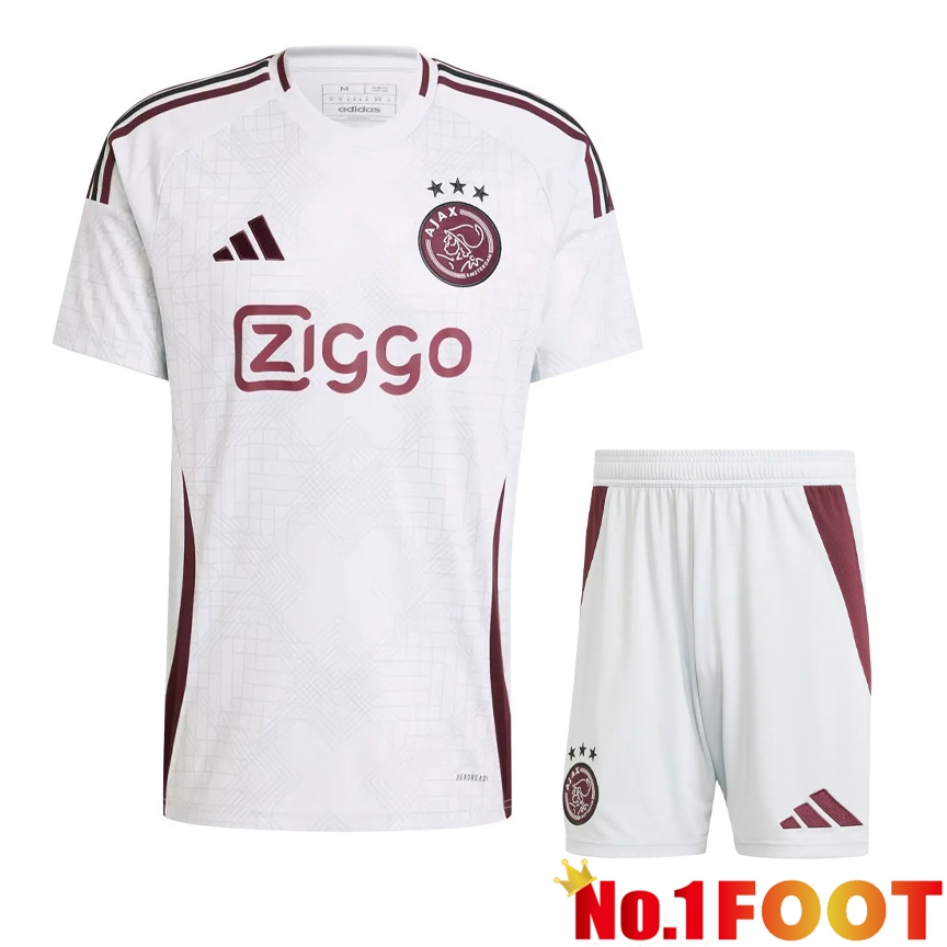 AFC Ajax Third kit Soccer Jersey + Shorts 2024/2025