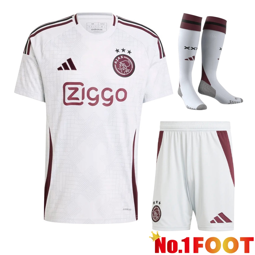 AFC Ajax Third kit Soccer Jersey (Shorts + Socks) 2024/2025