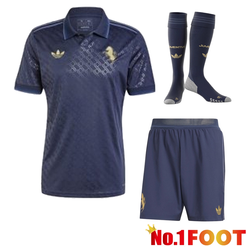 Juventus Third kit Soccer Jersey (Shorts + Socks) 2024/2025