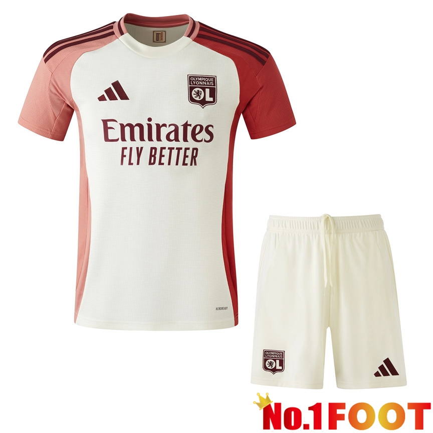 lyon OL Third kit Soccer Jersey + Shorts 2024/2025