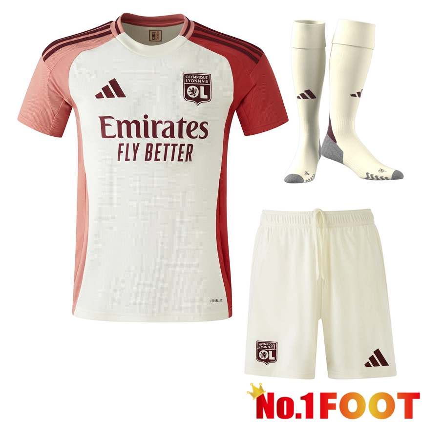 lyon OL Third kit Soccer Jersey (Shorts + Socks) 2024/2025