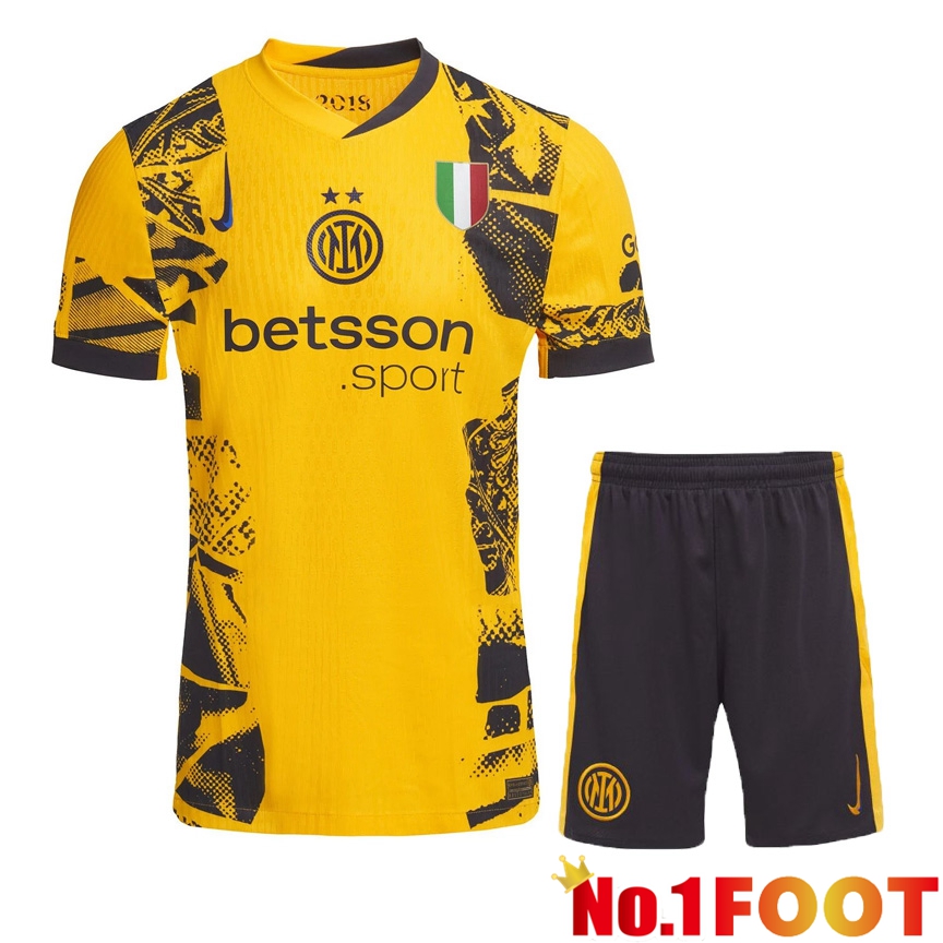 Inter Milan Third kit Soccer Jersey + Shorts 2024/2025