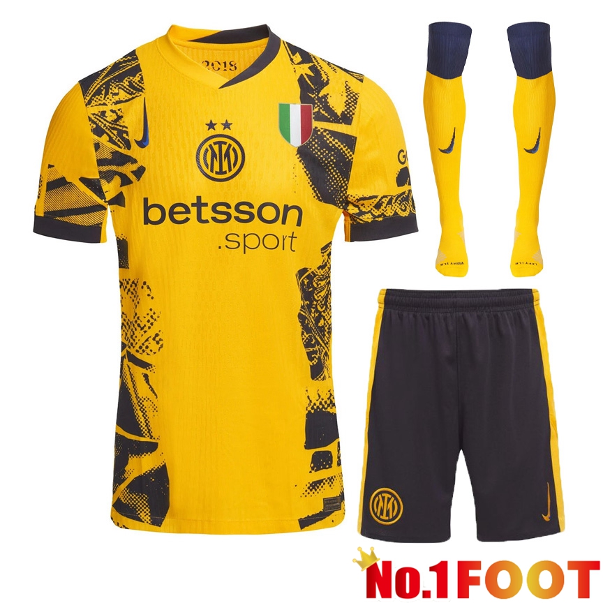 Inter Milan Third kit Soccer Jersey (Shorts + Socks) 2024/2025