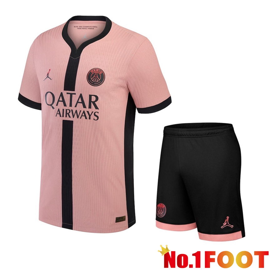 Paris PSG Third kit Soccer Jersey + Shorts 2024/2025