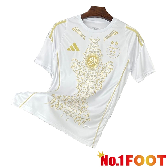 Algérie Soccer Jersey Special Edition White 2024/2025