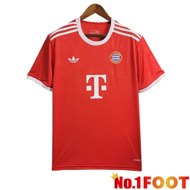 Bayern Munich Soccer Jersey Special Edition Red 2024/2025