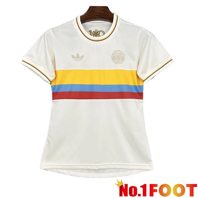 Colombia Women Soccer Jersey 100th Anniversary Edition 2024/2025