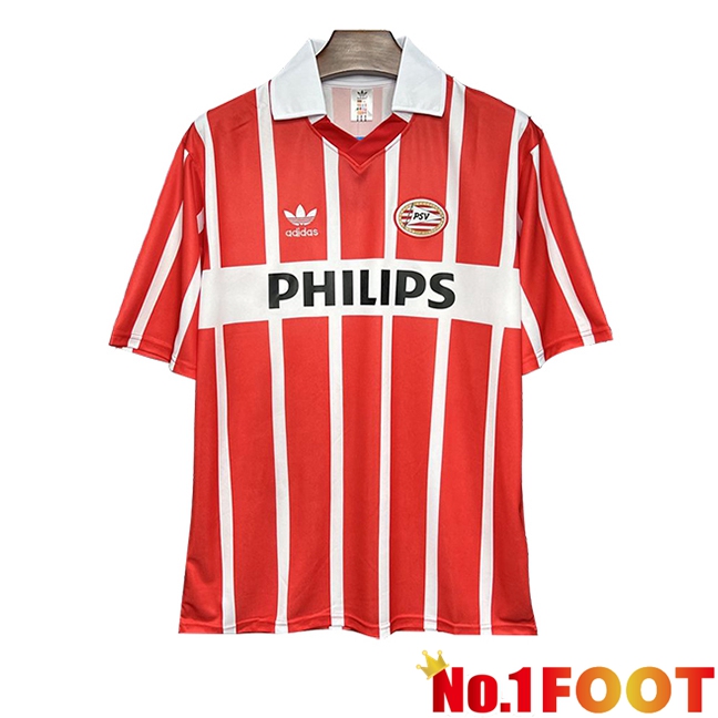 PSV Eindhoven Retro Home Soccer Jersey 1990