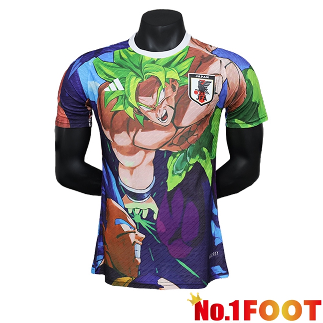 Japan Soccer Jersey Special Edition Dragon Ball Green 2024/2025