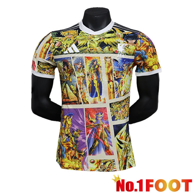 Japan Soccer Jersey Special Edition Yellow 2024/2025