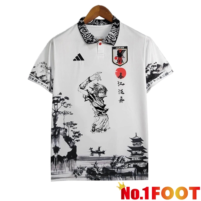 Japan Soccer Jersey Special Edition White 2024/2025