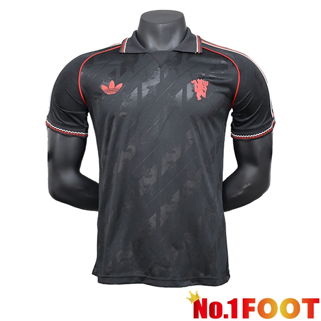 Manchester United Soccer Jersey Special Edition Black 2024/2025